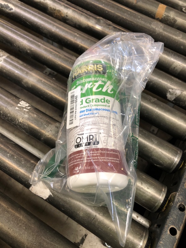 Photo 1 of HARRIS Diatomaceous Earth Food Grade, Half Pound with Easy Application Puffer Tip
