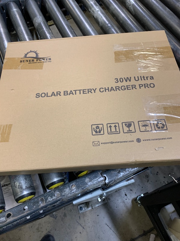 Photo 1 of SUNER POWER Waterproof 30W 12V Solar Battery Charger & Maintainer PRO, Built-in UltraSmart MPPT Charge Controller, 12 Volt Solar Panel Trickle Charging Kits for Car Automotive Boat Marine RV Trailer