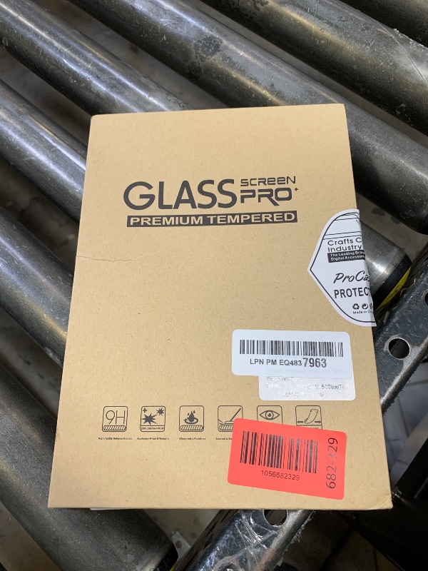 Photo 1 of ProCase 2 Pack Screen Protector for iPad Mini 7 (A17 Pro) 2024 & Mini 6 2021 8.3 inch, Tempered Glass for iPad Mini 7th/6th Generation A2993 A2995 A2996 -Clear