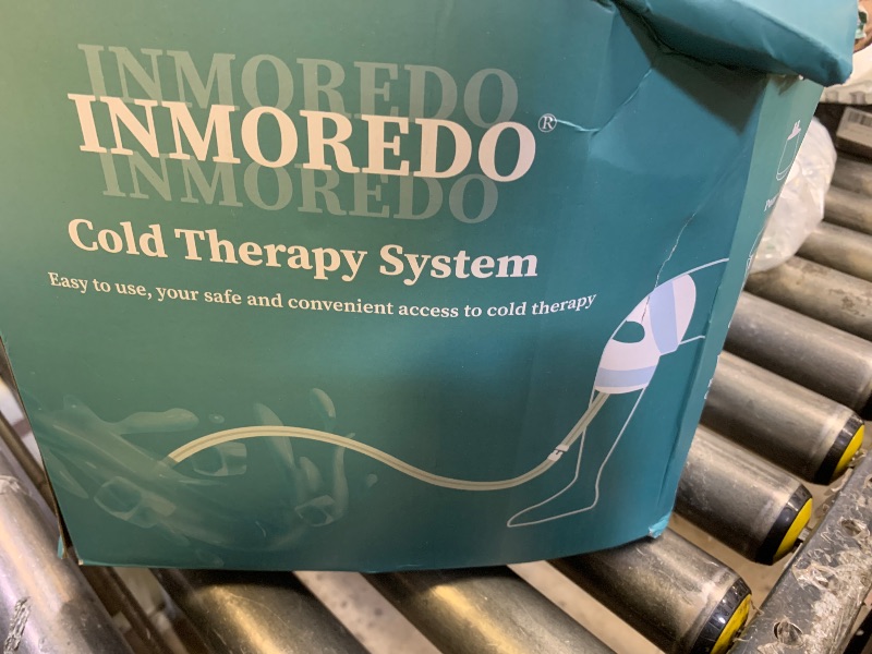 Photo 1 of Inmoredo Cold Therapy Machine, Programable Ice Therapy Machine, for Knee Replacement, Post-Surgery Recovery, ACL, Pain Relief, for Sports Injuries, Sprains, Reduce Swelling, Knee Pad