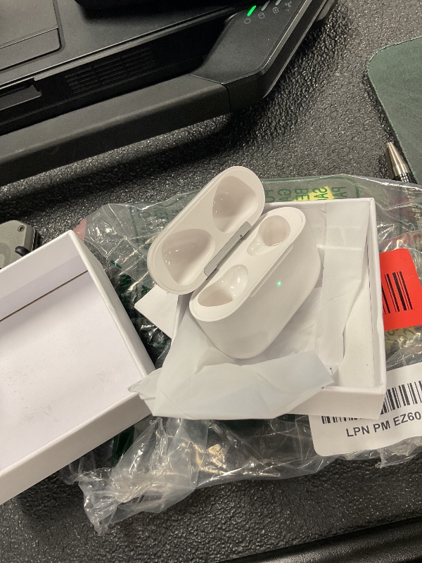 Photo 1 of Leingee Wireless Charging Case for Airpod 3rd, Replacement with Sync Button and Built-in 600 mAH Battery, No Earbuds Include (Case 3rd)