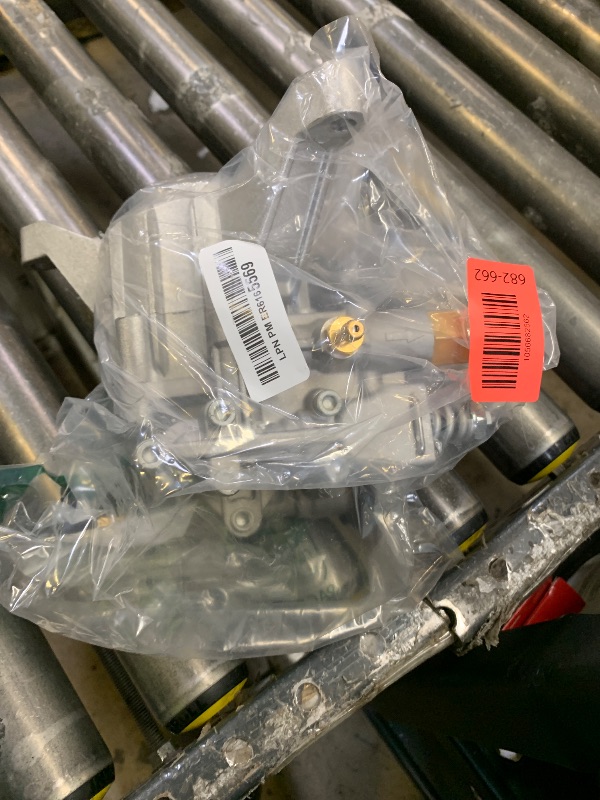Photo 1 of YAMATIC 7/8" Shaft Vertical Pressure Washer Pump Rear Inlet/Outlet 3000 PSI @ 2.5 GPM Replacement Pump for Power Washers, Compatible with 308653045, 308653052, 308653078, GCV190 and more