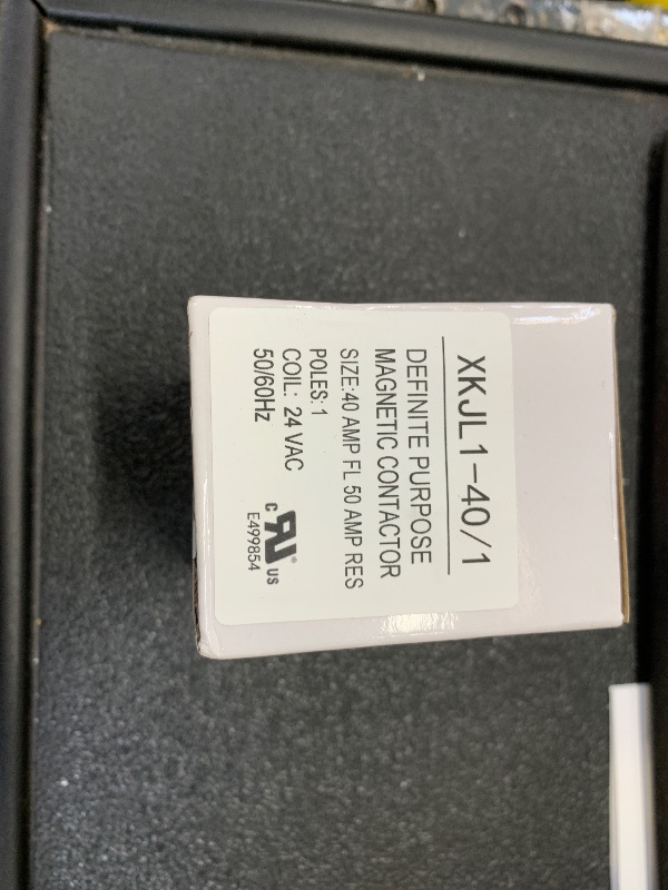 Photo 1 of Dreyoo 24V Coil 1 Pole Air Conditioner Contactor, UL Certified Carrier HVAC Motor Contactor, Air Conditioner Replacement Relay, Compatible with C230b, Heat Pump, Refrigeration Systems(40A)