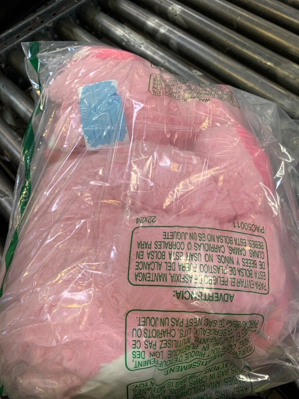 Photo 1 of Tezituor Large Pink Dinosaur Stuffed Animals, 24inch Large Stuffed Dinosaur Plush Toys, Hugging Soft Dino Triceratops Plush Pillow for Boys Girls