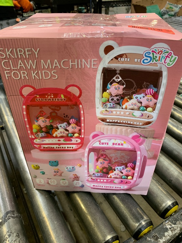 Photo 1 of Skirfy Claws Machines for Kids,Unicorns Toys for Age 6+,Kids Games Mini Vending Machines with Squishys Toy Candy Dispenser,Claws Game Machine,Birthday Gifts for Girls Age 8-12