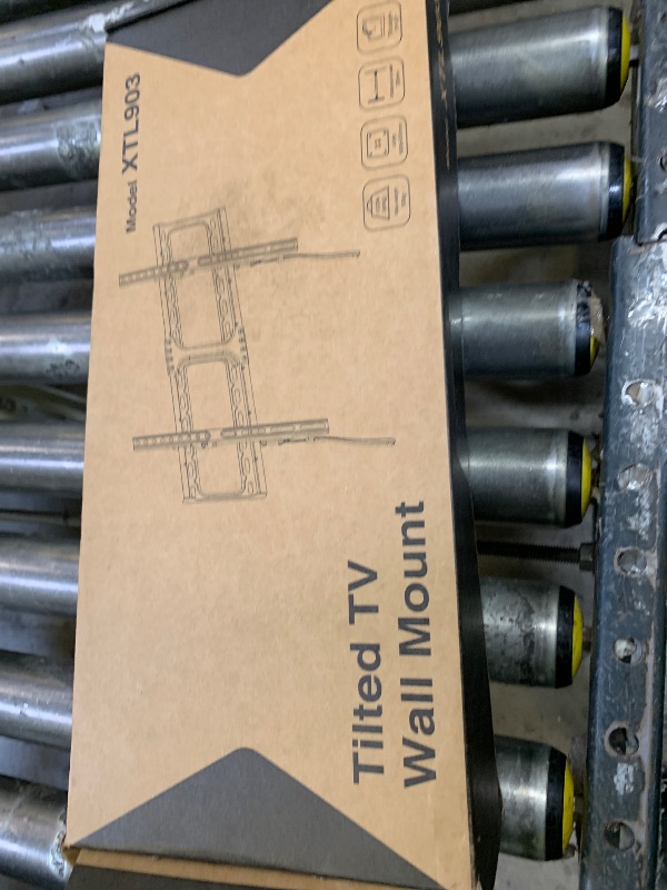 Photo 1 of IWORKBORAD 55 65 75 85 inch Low Profile TV Wall Mount for 32-90 '' TVs, Tilt TV Mount Bracket, Safe Lock & Quick Release, Max VESA 600x400mm, 24 inch Studs,132 lbs, Fit Most 55+ 75+ 85+ 86 TVs