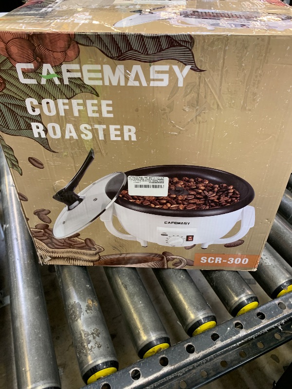 Photo 1 of DIYAREA Coffee Roaster Machine for Home Use, 800g Capacity Electric Coffee Bean Roaster Machine with Timer 0-240? Non-Stick for Cafe Shop, Nut, Peanut, Black Bean, Soybeans 110V 1200W1