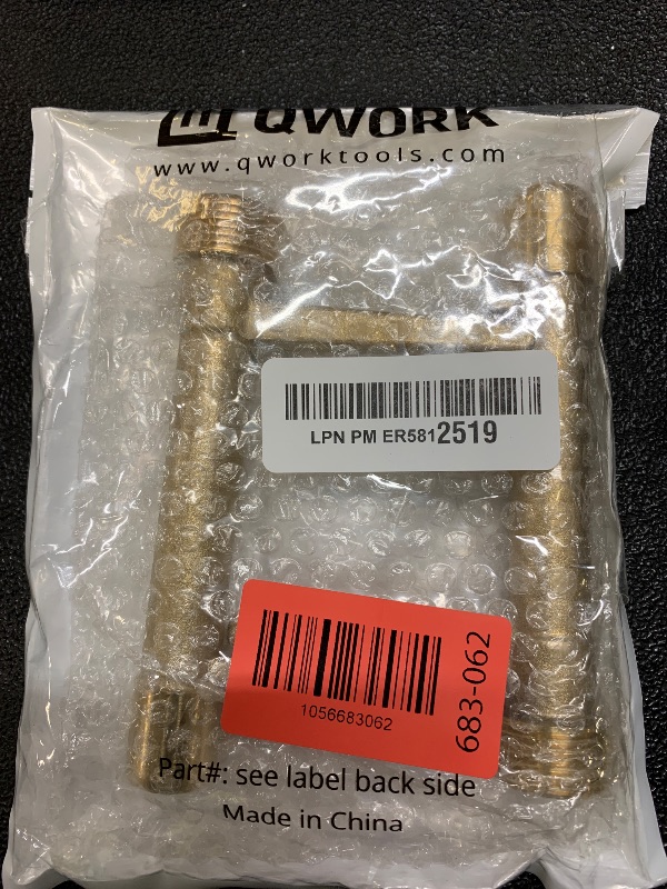 Photo 1 of QWORK Brass Quick Coupler Key - Pack of 2, 3/4" Compatible with Quick Coupler Valves