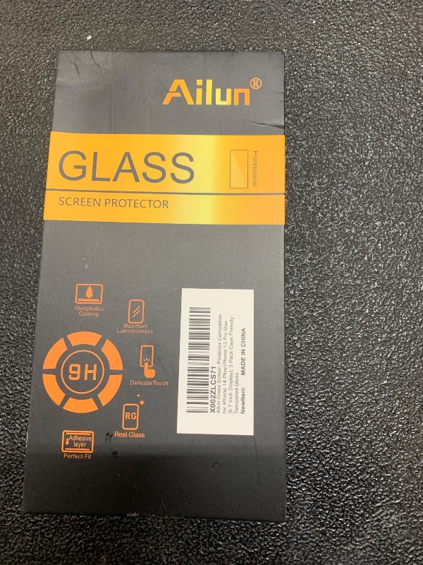 Photo 1 of Ailun Screen Protector for iPhone 14 Plus/iPhone 13 Pro Max [6.7 Inch Display], 3 Pack Case Friendly Tempered Glass