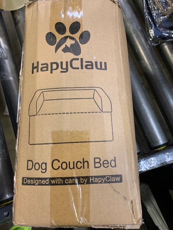 Photo 1 of HapyClaw Calming Dog Couch Bed Mat, 31x28 Inch Waterproof Fluffy Sofa Cover, Furniture Protector with Handle, Removable and Washable Pet Bed for Small Dogs and Cats (Brown)