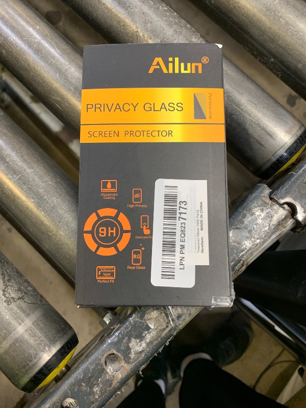 Photo 1 of Ailun 3Pack Privacy Screen Protector for iPhone 16 Pro [6.3 inch]+3Pack Camera Lens Protector,Dynamic Island Compatible,Anti Spy Tempered Glass[9H Hardness]- HD