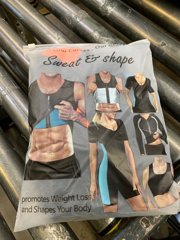 Photo 1 of NonEcho Women Sauna Body Shaper Sweat Suit Sleeve Spa Cami Hot Neoprene Slimming Workout Vest Waist Trainer Top