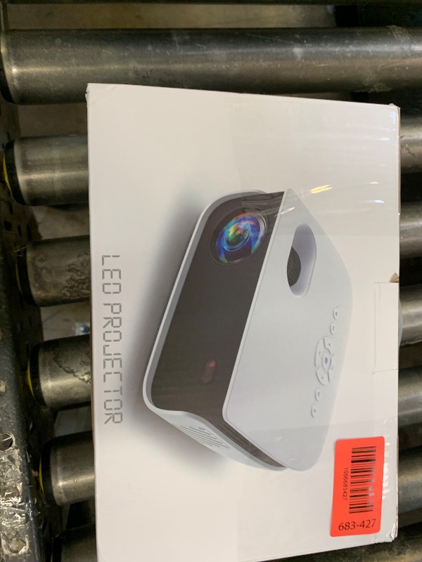 Photo 1 of Mini Projector, NICPOW Portable Outdoor Movie Projector with Tripod, 1080P and 200" Supported Small Projector Compatible with TV Stick, Phone, PS5, HDMI, USB for Home, Bedroom, Gaming, Outdoor Use