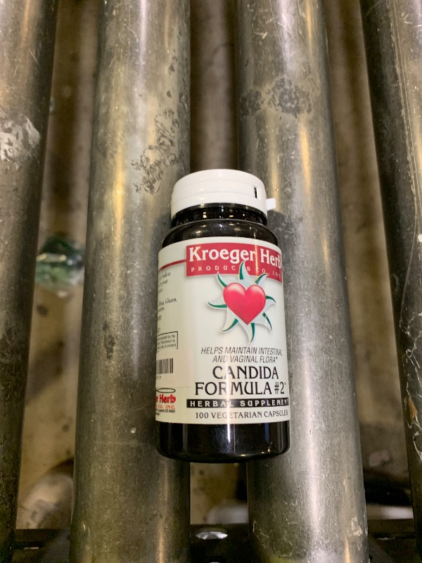 Photo 1 of Kroeger  Products, Candida Formula #2, Cleanse Support Supplement for Women & Men - Helps Maintain Yeast & Candida Levels - Intestinal Supplement, Healthy Flora - Vegetarian, Non-GMO, Made is USA