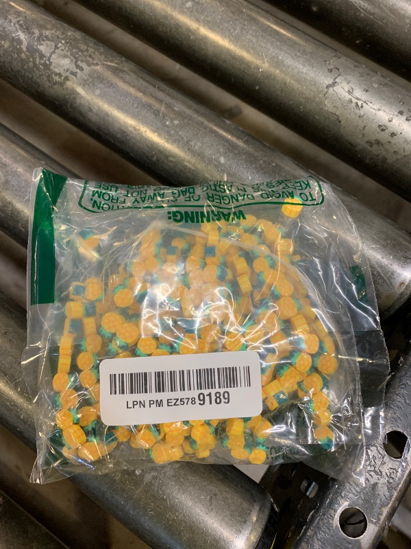 Photo 1 of KitBeads 380pcs Polymer Clay Pineapple Beads Summer Yellow Fruit Beads Handemade Tropical Fruit Pineapple Beads for Jewelry Making Bracelets Bulk