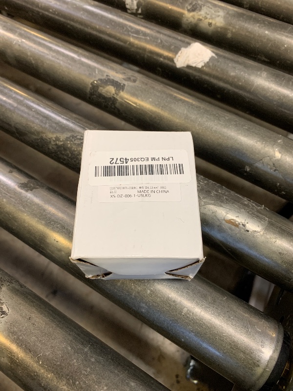 Photo 1 of 10 Pcs USLKG2.5 Ground Circuit Connection Terminal Block, DIN Rail Mounted CENylon PA6 Terminal Blocks, 800V 32A, 2.5 mm²AWG