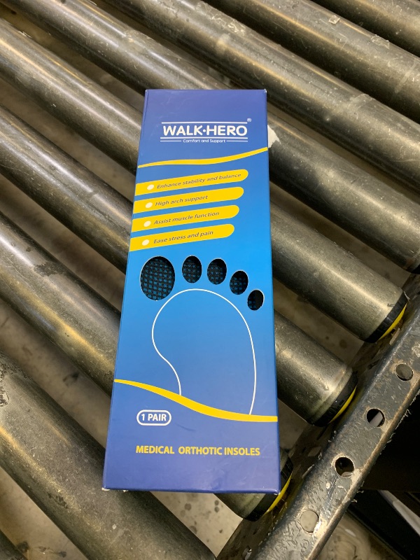 Photo 1 of Plantar Fasciitis Insoles for Men Women - Orthotics Inserts, Shoe Insoles Arch Support Flat Feet Inserts Work Boot Insoles for Standing All Day (Mens 7-7 1/2 | Womens 9-9 1/2)