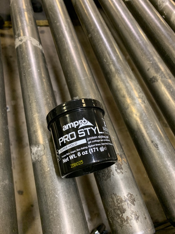 Photo 1 of AmPro Pro Styl Styling Gel - Protects and Strengthens Your Strands - Non-Flaking, Alcohol Free, Vegan Formula - Flexible, Touchable Hold for All Hair Textures - Super Hold - 6 oz