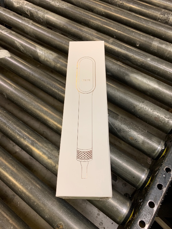 Photo 1 of Itslife Hair Straightener Brush, Ring Hair Straightener Comb Straightening Brush for Women, 20s Fast Heating & Temp Settings & Anti-Scald, Gray