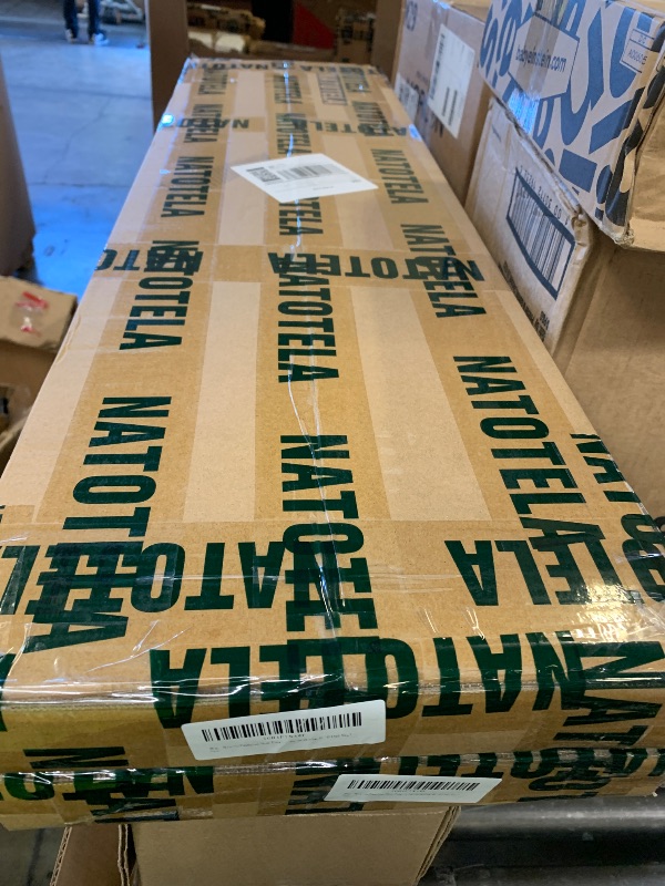 Photo 1 of Natotela 1 pc 39.4x10.6in Fiberglass Drain Grate,East-to-Cutting Molded Grating,High Strength Outdoor Trench Cover,Corrosion Resistance FRP Non-Slip Industrial Staircase Cover,Stair treads,Roof Tread