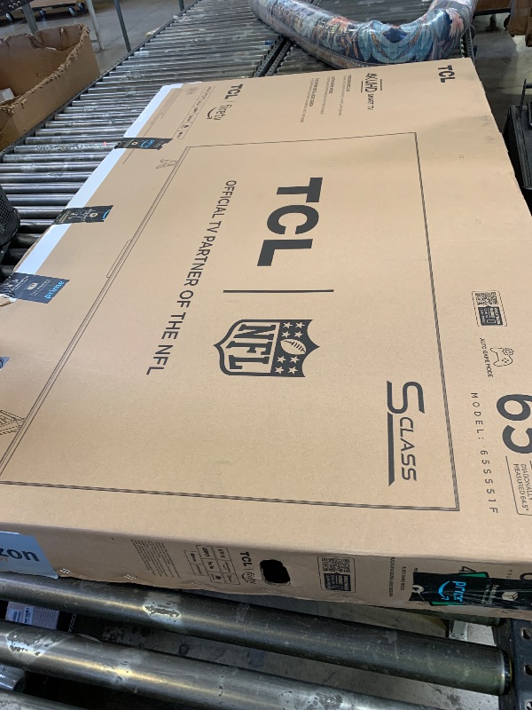 Photo 1 of TCL 65-Inch Class S5 UHD 4K LED Smart TV with Fire TV (65S551F, 2024 Model), Dolby Vision, HDR PRO+, Dolby Atmos, Alexa Built-in with Voice Remote, Apple AirPlay 2 Compatibility, Streaming Television