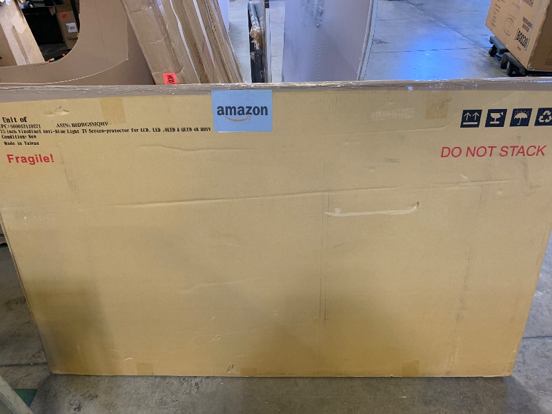 Photo 1 of 75 inch Blue Light and Damage TV Screen Protector. Protection Shield & Anti-Blue Light Filter Blocking UV for LCD LED 4K OLED QLED (65.7 x 37.8 inch)
