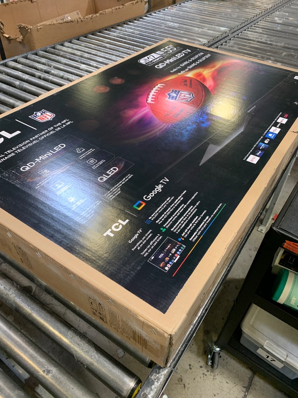 Photo 1 of TCL 55-Inch Class QM7K Series QD-Mini LED 4K UHD Google Smart TV Best Premium Mini-LED TV - QLED, 144hz, 240hz Gaming Rate, Anti-Reflective Screen, Bang & Olufsen Audio, Atmos (55QM7K, 2025 Model)