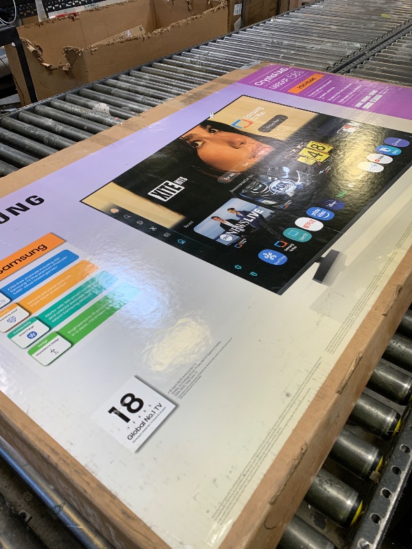 Photo 1 of Samsung 58-Inch Class Crystal UHD U8000F 4K Smart TV (2025 Model) Endless Free Content, Crystal Processor 4K, MetalStream Design, Knox Security, Alexa Built-in