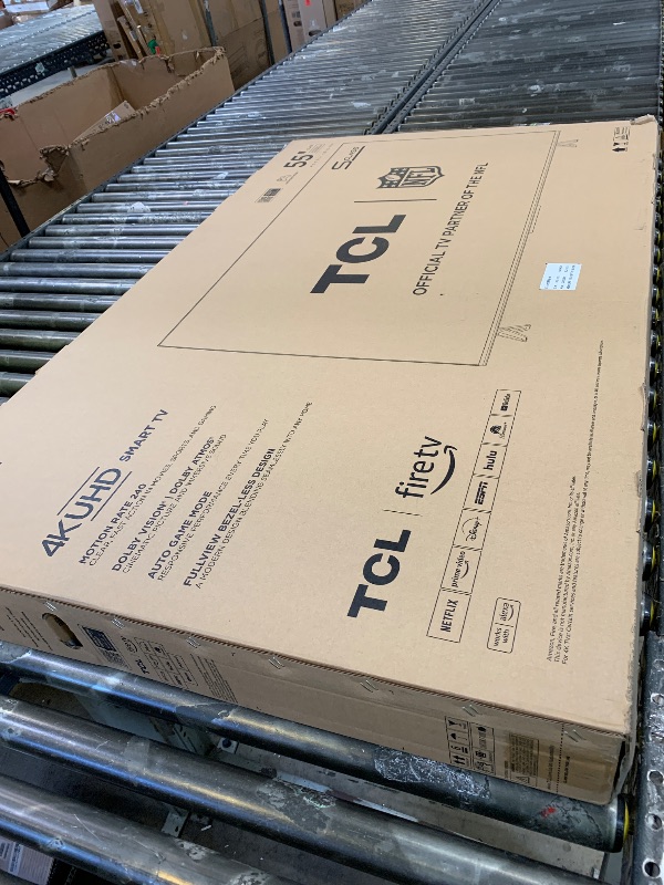 Photo 1 of TCL 55" Class Q6-Series 4K UHD HDR QLED Smart Google TV

