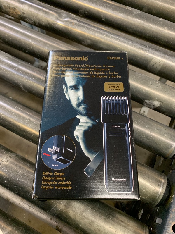Photo 1 of Panasonic ER389K Rechargeable Beard and Mustache Trimmer,men