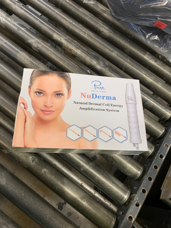 Photo 1 of Pure Daily Care NuDerma Handheld Skin Therapy Wand Machine w/Neon – Anti-Aging - Skin Tightening - Wrinkle Reducing - Dark Circles – Clarifying - Hair & Scalp Stimulator