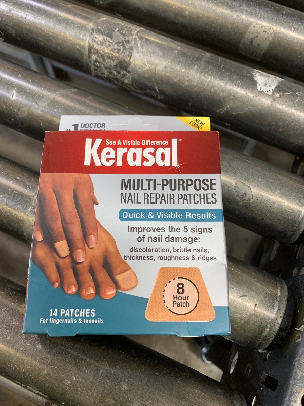 Photo 1 of Kerasal Multi-Purpose Nail Repair Patches - 14 Count - Nail Repair for Damaged Nails, 8-Hour Nail Treatment Restores Healthy Appearance (Packaging May Vary)