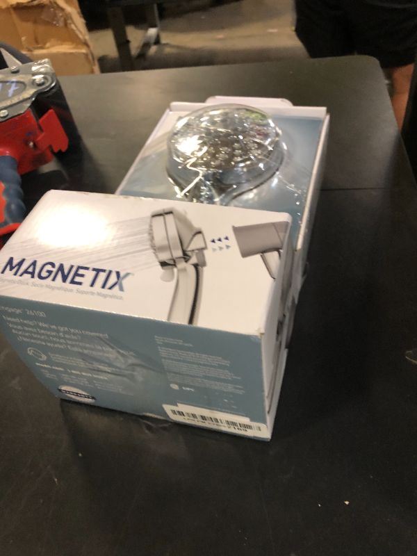 Photo 1 of Moen Engage Magnetix Chrome 3.5-Inch Six-Function Detachable Handheld Showerhead with Magnetic Docking System, 26100