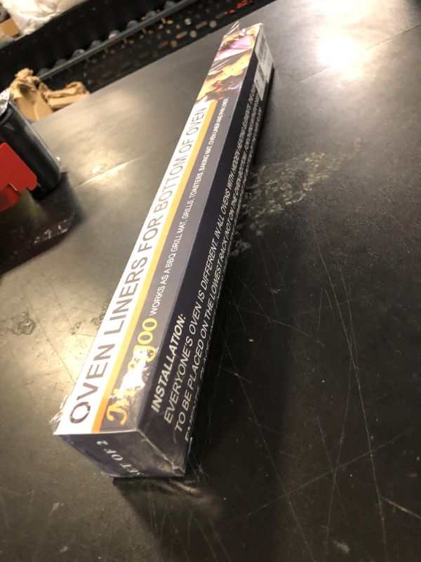 Photo 1 of Meegoo Oven Liners for Bottom of Oven, 2 Pack Large Thick Heavy Duty Non-Stick Teflon Oven Mat Set, 15.74"x 23.62" BPA and PFOA Free Oven Floor Protector Liner, Kitchen Friendly Cooking Accessory
