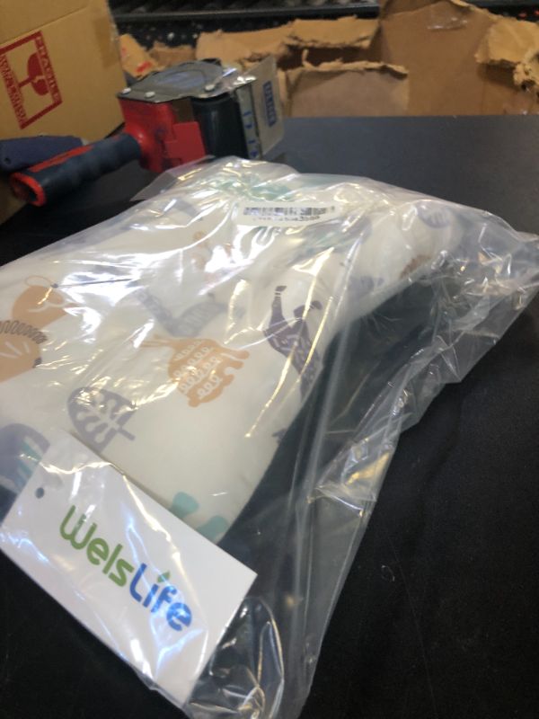 Photo 1 of WelsLife Soft Hypoallergenic Baby Head & Neck Support Organic Cotton Cover Machine Washable (Animal World)