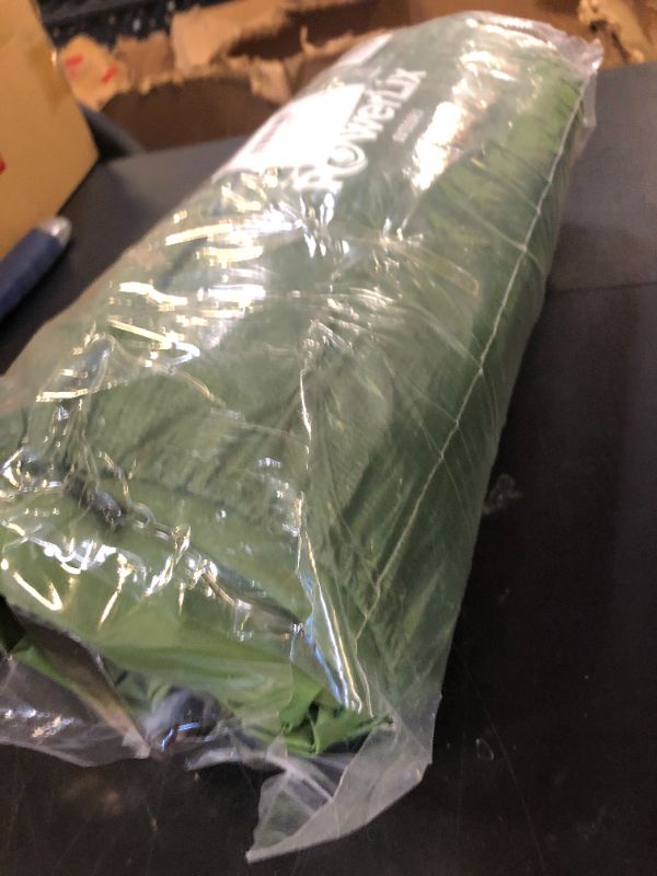 Photo 1 of POWERLIX Double Camping Sleeping Pad Camping Pad for 2 Person with Pillow Built-in Foot Pump Inflatable Sleeping Pad for Camping, Backpacking, Hiking, Portable Camping Mattress Green