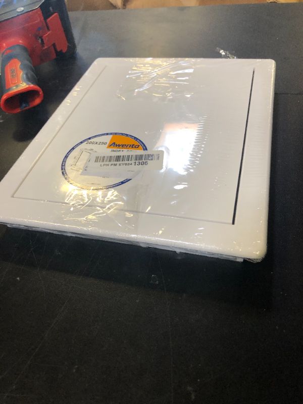 Photo 1 of ECOPRO VENT 8" x 10" White Plastic Access Panel. Service Shaft Door Panel. Plumbing, Electricity, Heating, Alarm Wall Access Panel for Drywall. Bathroom Services Access Hole Cover.