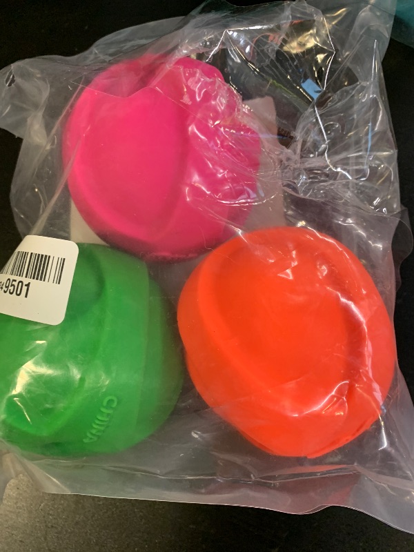 Photo 1 of Hartz DuraPlay Ball Squeaky Latex Dog Toy, Medium 3 Pack