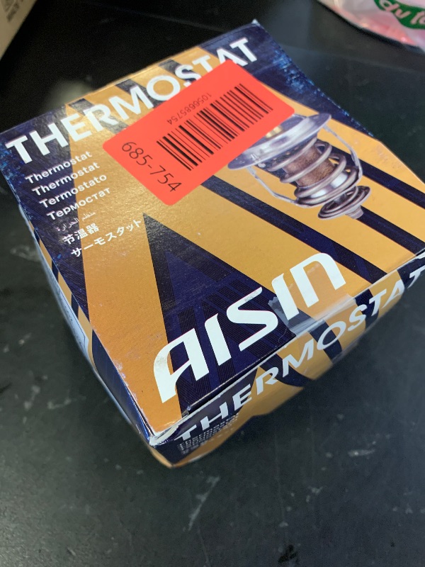 Photo 1 of AISIN THH-002 Engine Coolant Thermostat with Housing and Gasket - Compatible with Select Honda Accord, Element