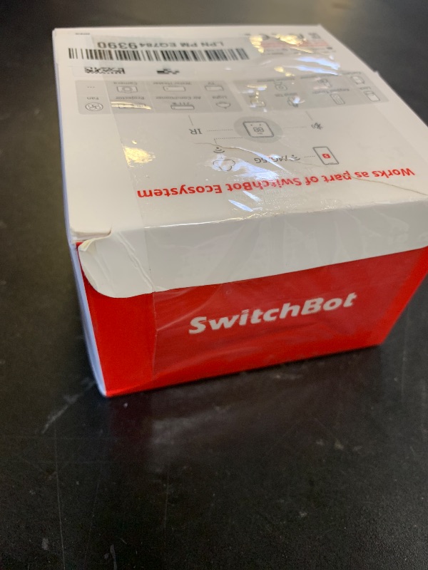 Photo 1 of SwitchBot Hub 2 (2nd Gen), work as a WiFi Thermometer Hygrometer, IR Remote Control, Smart Remote and Light Sensor, Link SwitchBot to Wi-Fi (Support 2.4GHz), Compatible with Alexa&Google Assistant