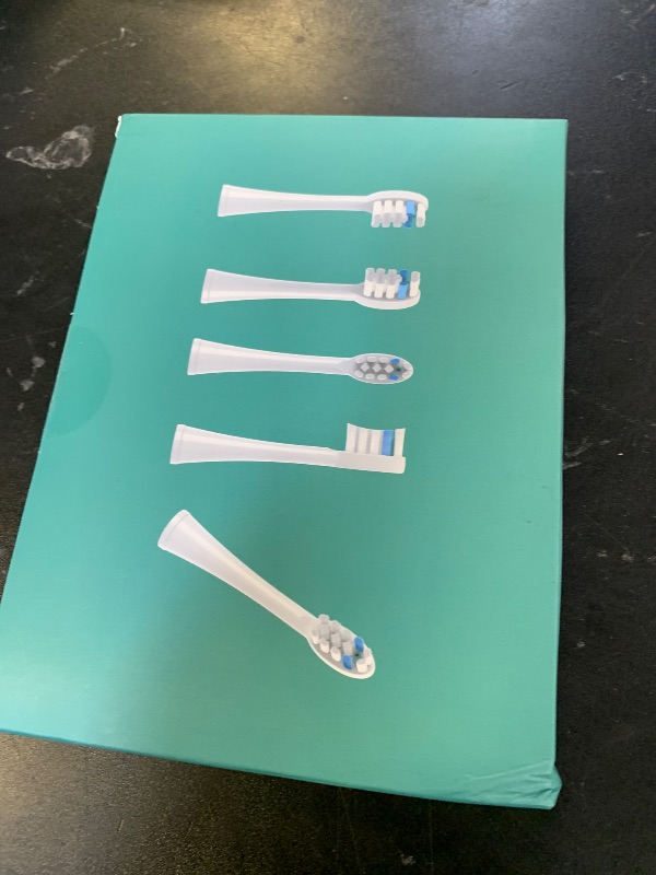 Photo 1 of FitMount 6 Pack Toothbrush Replacement Heads Compatible with WaterPik Sonic Fusion 2.0, FitMount Flossing Brush Head Fit for Water-Pic SF-01W SF-02W and 2.0 SF-03 SF-04