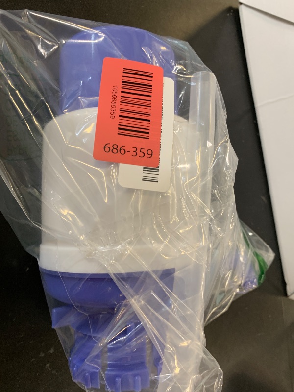 Photo 1 of Buoluty 5 Gallon Water Pump, Manual Water Pump, for 5 Gallon Water Bottles, Made Plastic, Cleaning Brush Included(Blue)