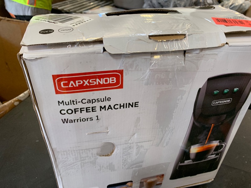 Photo 1 of Warriors1 Single Serve Coffee Maker for Keurig K Cup, Espresso Machine for Nespresso Original, Dolce Gusto Pods, Ground Coffee, Cappuccino & Latte Coffee Machine, 20 Bar Espresso Maker, 3 Brew Sizes