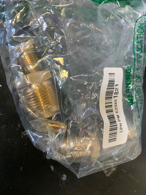 Photo 1 of MorningRo 6 Pcs Brass Flare Plug 6 Sizes Set 1/4 5/16 3/8 1/2 5/8 3/4 Tube Od Sae 45 Degree Flare Tube Fitting Seal Plugs Brass Fitting Assortment