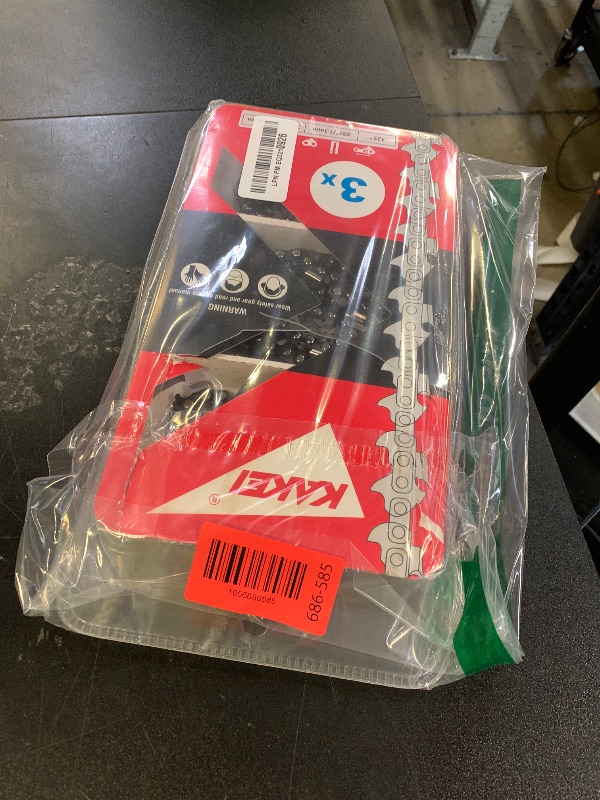 Photo 1 of KAKEI Husqvarna Chainsaw Chain 18 Inch .325" Pitch .050" Gauge 72 Drive Links Fits Husqvarna 440, Echo CS-400, Jonsered - 591094872, 20lpx072g, H72 (3 Chains)