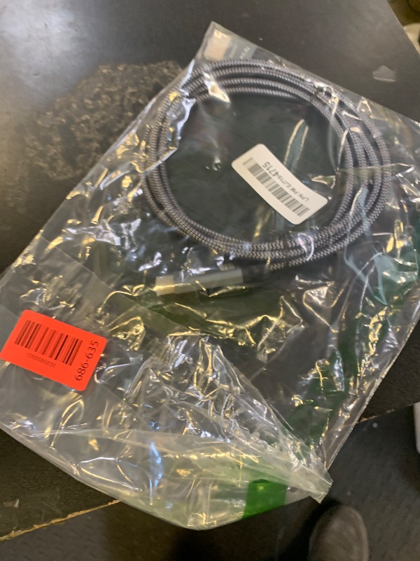 Photo 1 of DisplayPort to HDMI 2.1 Cable 6.6FT 8K@60Hz 4K@120Hz Uni-Directional DP (Source) to HDMI (Display) Braided Cord Supports HDCP 2.3 HDR10 Display Port for AMD,NVIDIA,and PC