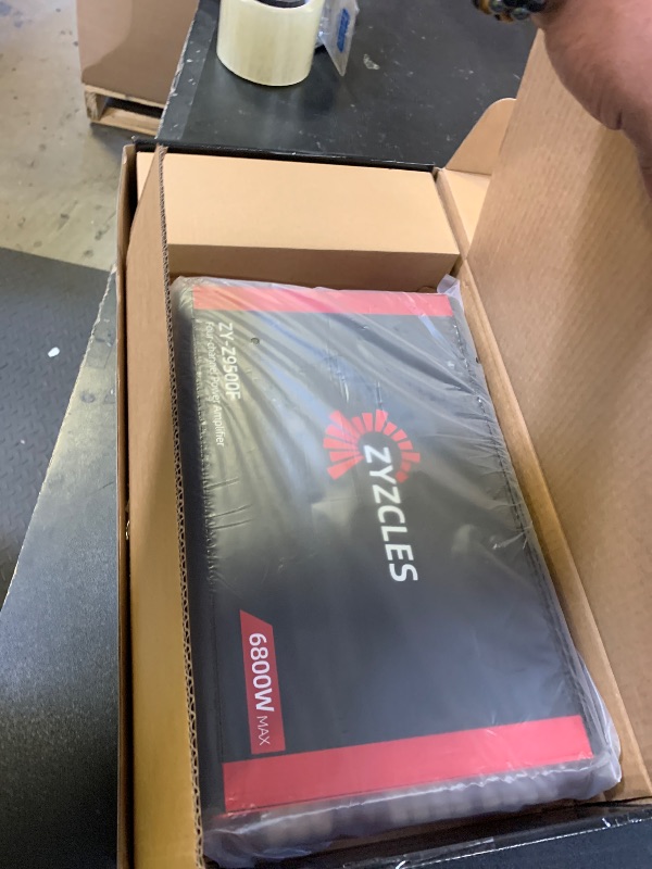 Photo 1 of 2026 Upgraded ZYZCLES 4-Channel High Power Car Amplifier, 6800W Max Power, 4X1700W RMS 2 Ohms 4 Channels 2 Bridged Channels(3400W), Class AB, Low Distortion - Unleash Studio-Quality Sound in Your Ride