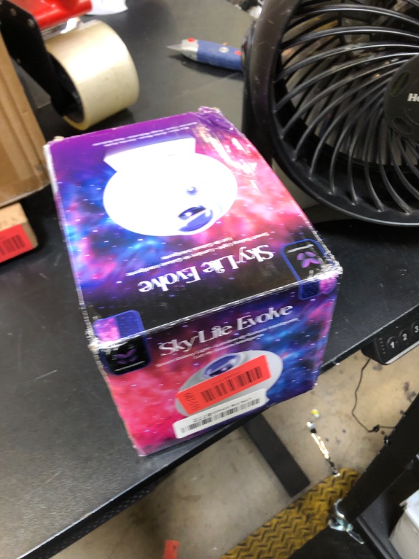 Photo 1 of BlissLights Sky Lite Evolve - Star Projector, Galaxy Projector, LED Nebula Lighting, WiFi App, for Meditation, Relaxation, Gaming Room, Home Theater, and Bedroom Night Light Gift (Blue Stars)