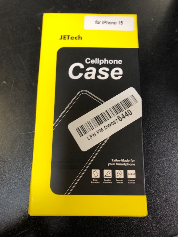 Photo 1 of JETech Magnetic Case for iPhone 15 6.1-Inch Compatible with MagSafe, Shockproof Phone Bumper Cover, Solid Color Matte TPU Frame, Anti-Scratch Clear Back (Pink)