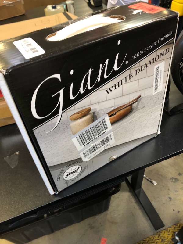 Photo 1 of Giani Granite Countertop Paint Kit 2.0-100% Acrylic (White Diamond)